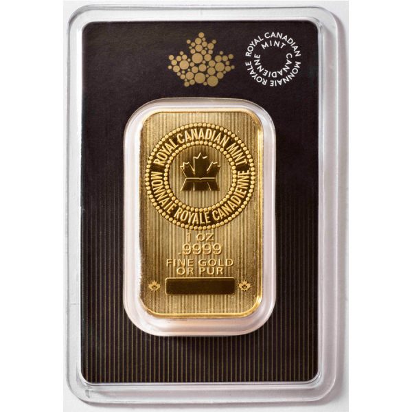 1 oz Royal Canadian Mint Gold Bar