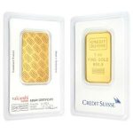 1 oz Credit Suisse Gold bar