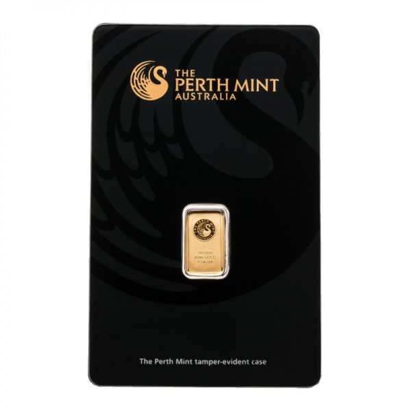 1 gram Perth Mint Gold Bar .9999