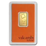 10 gram Valcambi Gold Bar