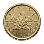 1/4 oz Canadian Maple Leaf Gold Coin .9999 Random Year