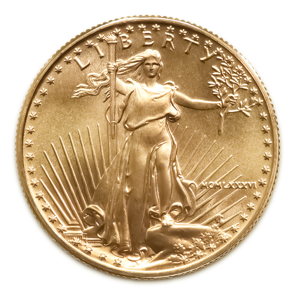 1/2 OZ Random Year American Eagle Gold Coin