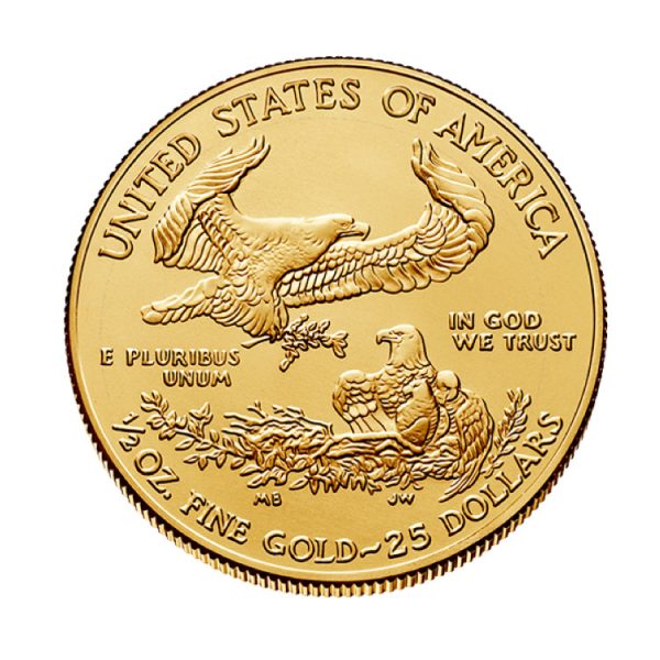1/2 OZ Random Year American Eagle Gold Coin