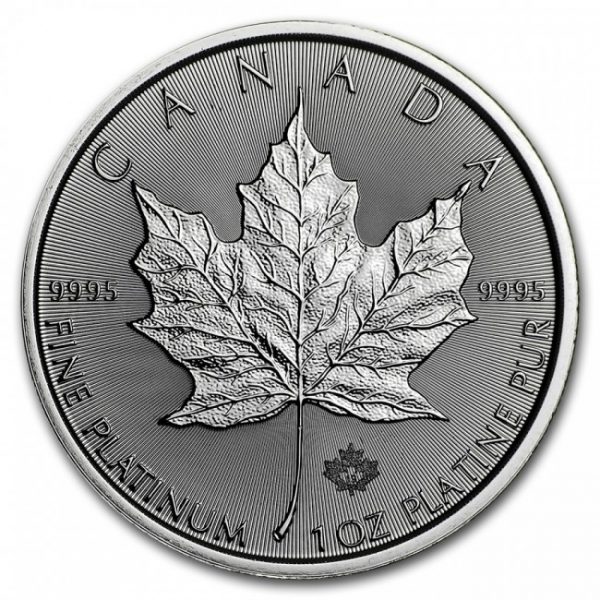 1 oz Canadian Maple Leaf Platinum Coin