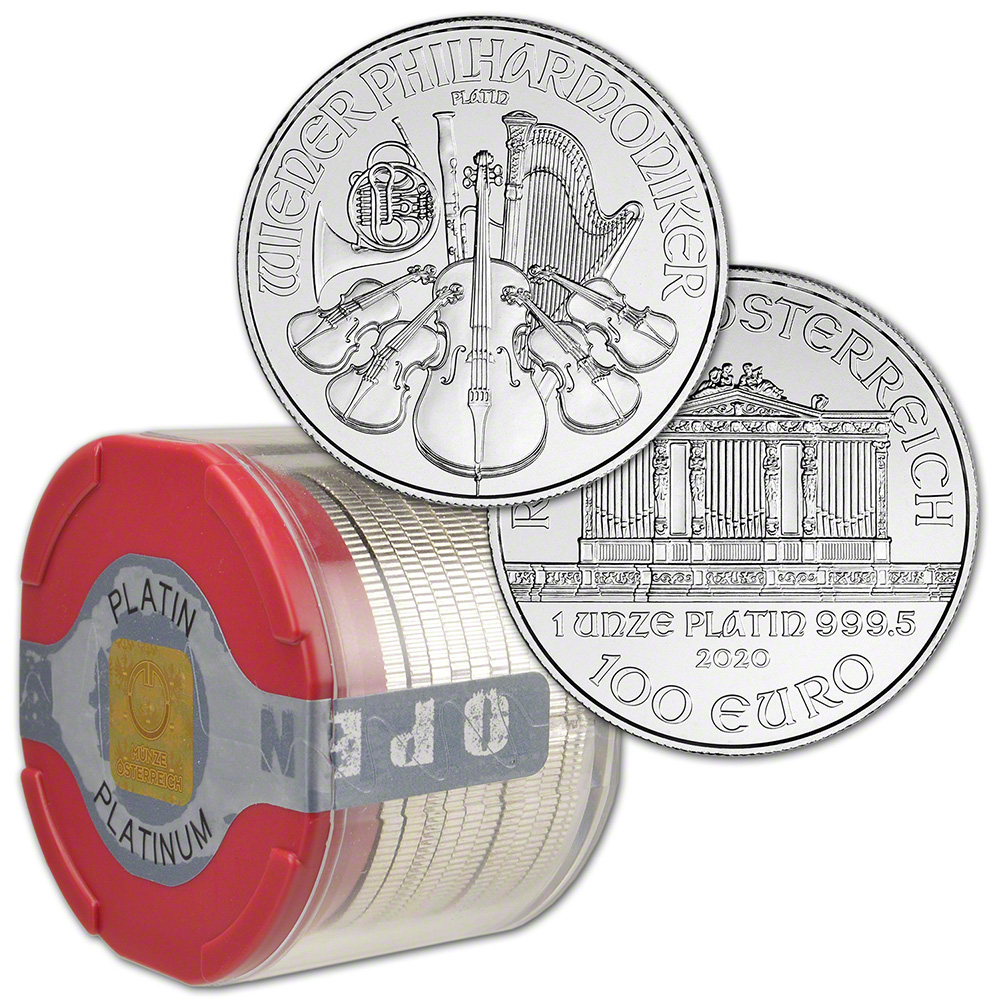 1 OZ Austrian Philharmonic Platinum Coin