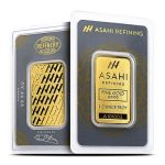 1 OZ Asahi Refining Gold Bar .9999