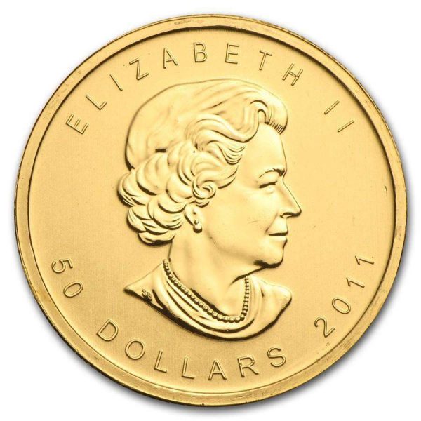 1oz Canadian Maple Leaf coin Random Year