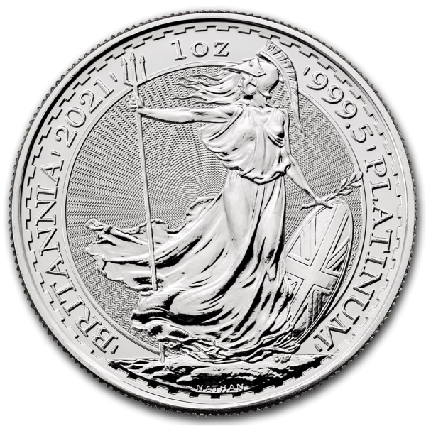 1 oz Britannia Platinum 2021 coin