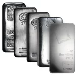 1 Kilo Silver Bar (Random Mint & Design)