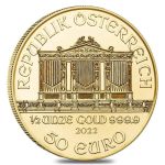 1/2 oz Gold Austrian Philharmonic Coin .9999 (Random Year)