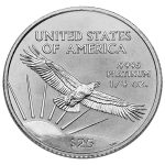 1/4 oz American Eagle Platinum Coin  (Random Year) - Image 2